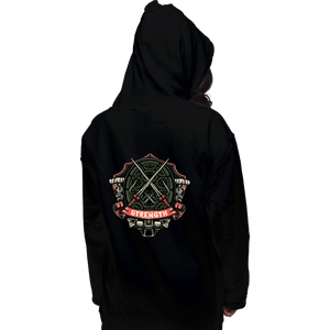 Daily_Deal_Shirts Pullover Hoodies, Unisex / Small / Black Turtles Raphael