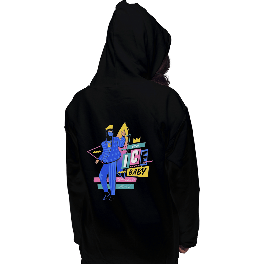 Shirts Pullover Hoodies, Unisex / Small / Black Ice Ice Baby