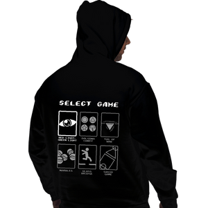 Daily_Deal_Shirts Pullover Hoodies, Unisex / Small / Black Select Game