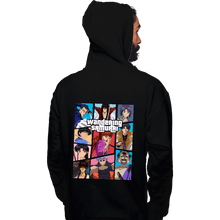 Load image into Gallery viewer, Daily_Deal_Shirts Pullover Hoodies, Unisex / Small / Black The Wandering Samurai
