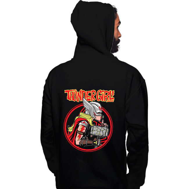 Secret_Shirts Pullover Hoodies, Unisex / Small / Black Thundergirl