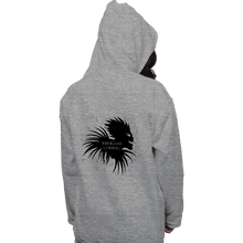 Load image into Gallery viewer, Shirts Pullover Hoodies, Unisex / Small / Sports Grey Shinigami Is Coming
