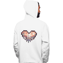 Load image into Gallery viewer, Shirts Pullover Hoodies, Unisex / Small / White Zelda Heart
