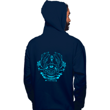 Load image into Gallery viewer, Shirts Pullover Hoodies, Unisex / Small / Navy Mushroo Kingdom Racing
