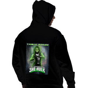 Daily_Deal_Shirts Pullover Hoodies, Unisex / Small / Black Camille Hulk