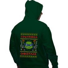 Load image into Gallery viewer, Shirts Pullover Hoodies, Unisex / Small / Forest Leonardo Christmas

