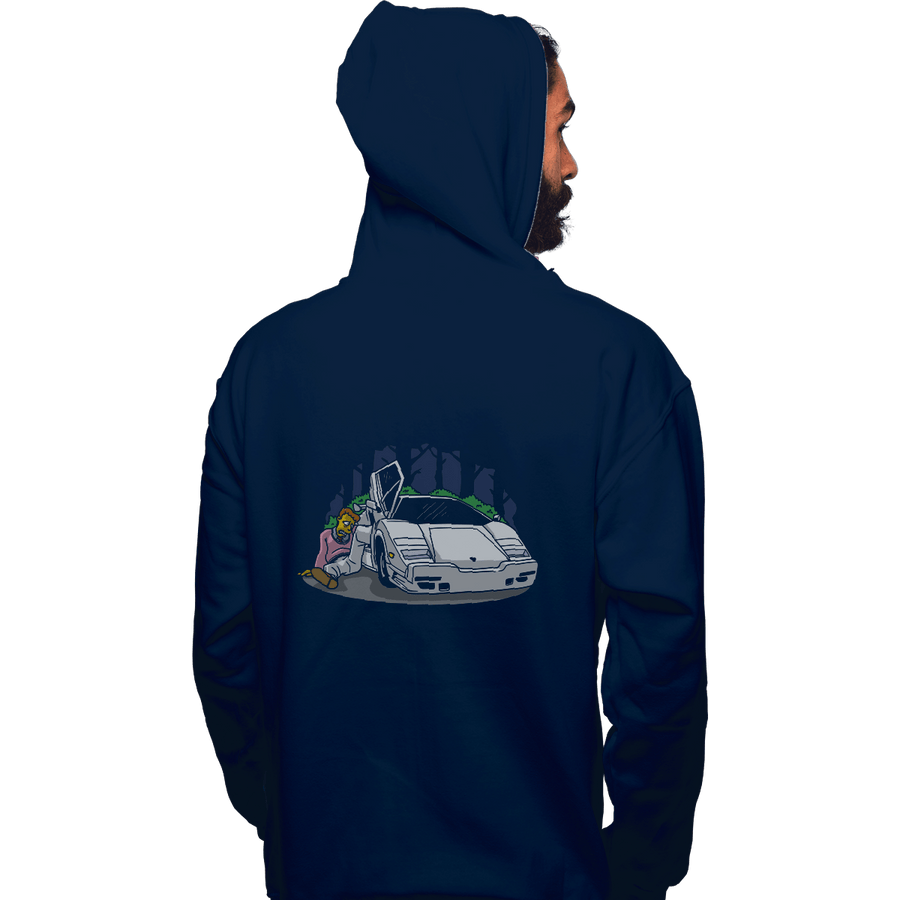 Shirts Pullover Hoodies, Unisex / Small / Navy Troy Wolf