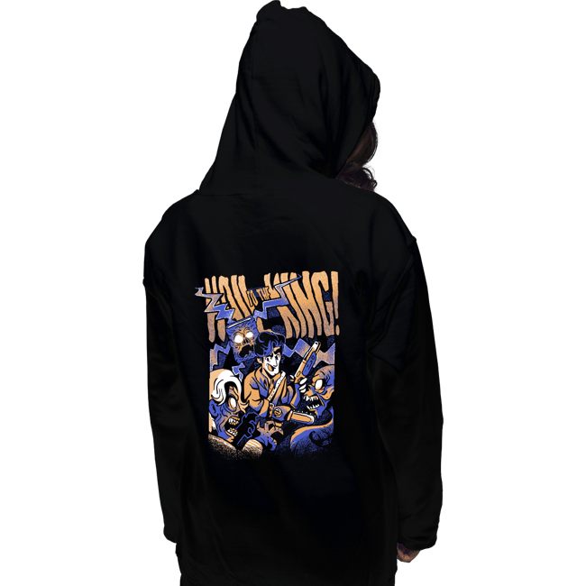Daily_Deal_Shirts Pullover Hoodies, Unisex / Small / Black Hail Baby