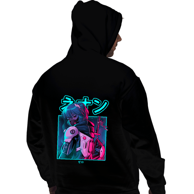 Shirts Pullover Hoodies, Unisex / Small / Black Neon Zero
