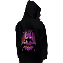 Load image into Gallery viewer, Daily_Deal_Shirts Pullover Hoodies, Unisex / Small / Black Glitch Batgirl
