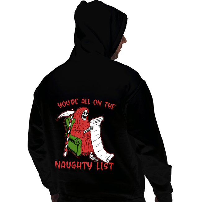 Secret_Shirts Pullover Hoodies, Unisex / Small / Black Naughty List