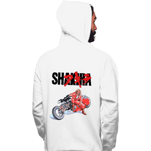 Daily_Deal_Shirts Pullover Hoodies, Unisex / Small / White Shakira