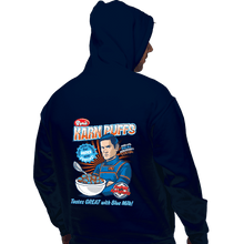 Load image into Gallery viewer, Daily_Deal_Shirts Pullover Hoodies, Unisex / Small / Navy Karn Puffs
