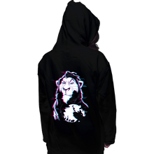 Load image into Gallery viewer, Daily_Deal_Shirts Pullover Hoodies, Unisex / Small / Black Glitched Scar
