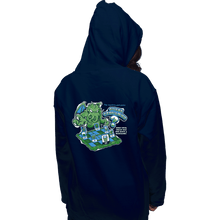 Load image into Gallery viewer, Secret_Shirts Pullover Hoodies, Unisex / Small / Navy Guess Cthulwho
