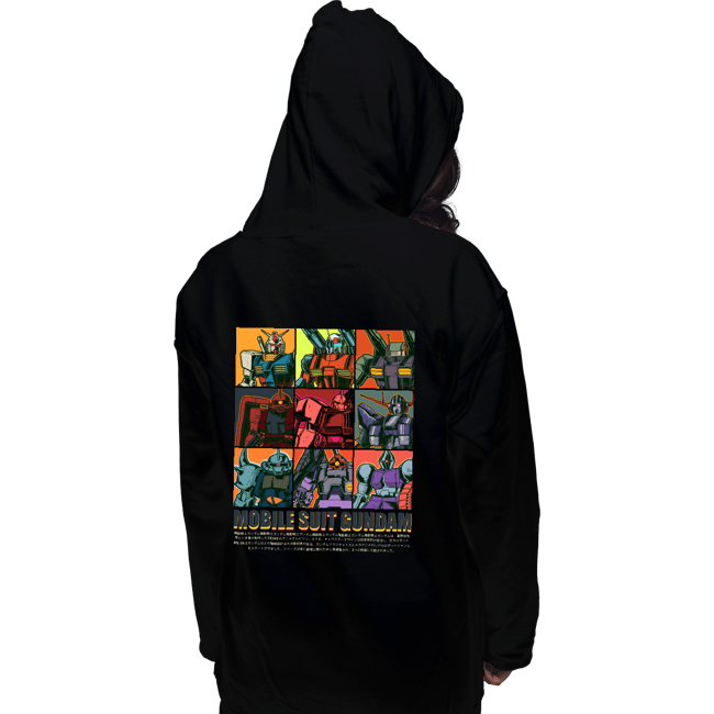Daily_Deal_Shirts Pullover Hoodies, Unisex / Small / Black Mobile Suits