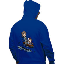Load image into Gallery viewer, Shirts Pullover Hoodies, Unisex / Small / Royal Blue Pretty Dang Good Babysitter
