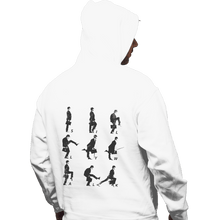 Load image into Gallery viewer, Shirts Pullover Hoodies, Unisex / Small / White Silly Walk
