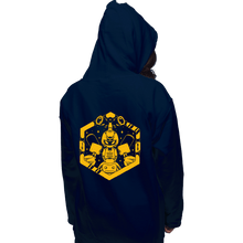 Load image into Gallery viewer, Shirts Pullover Hoodies, Unisex / Small / Navy Kabuto Type Robot
