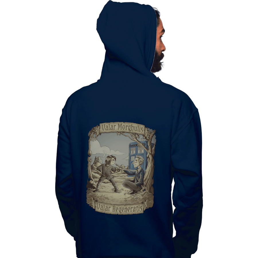 Shirts Pullover Hoodies, Unisex / Small / Navy Valar Regeneratis