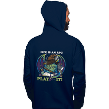 Load image into Gallery viewer, Shirts Pullover Hoodies, Unisex / Small / Navy RPG Life
