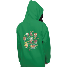 Load image into Gallery viewer, Shirts Zippered Hoodies, Unisex / Small / Irish Green Tarantula Island
