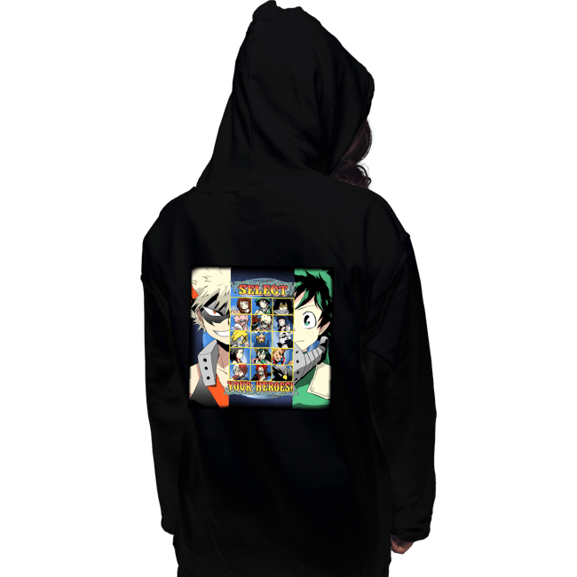 Secret_Shirts Pullover Hoodies, Unisex / Small / Black Hero  Select