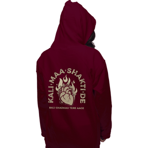 Shirts Pullover Hoodies, Unisex / Small / Maroon Kali Maa