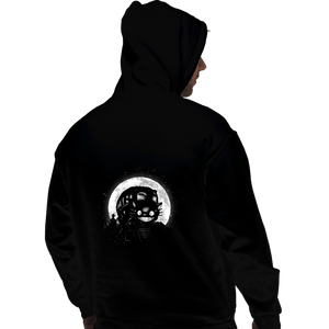 Shirts Pullover Hoodies, Unisex / Small / Black Moonlight Catbus