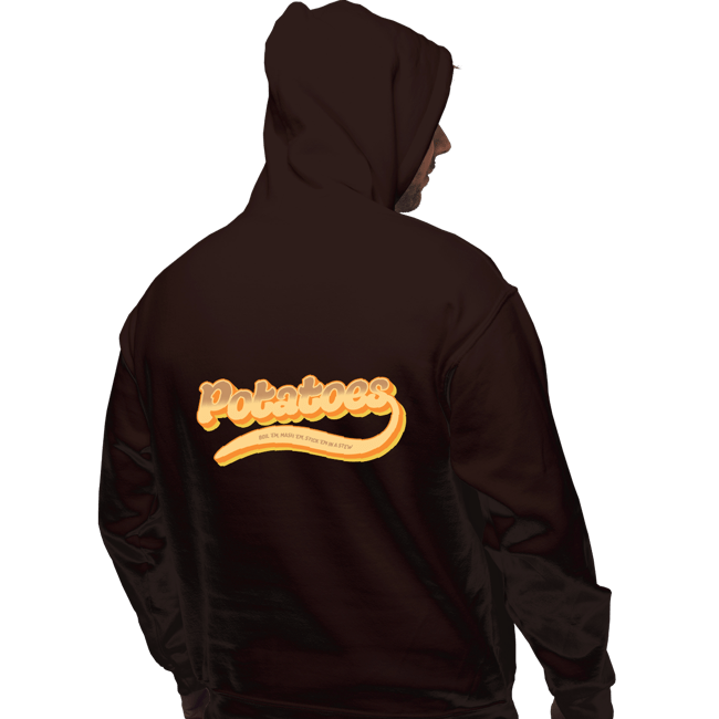 Daily_Deal_Shirts Pullover Hoodies, Unisex / Small / Dark Chocolate Potatoes