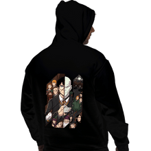 Load image into Gallery viewer, Shirts Pullover Hoodies, Unisex / Small / Black Potter Tiles

