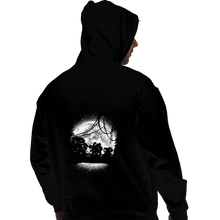 Load image into Gallery viewer, Shirts Pullover Hoodies, Unisex / Small / Black Moonlight Grass Type

