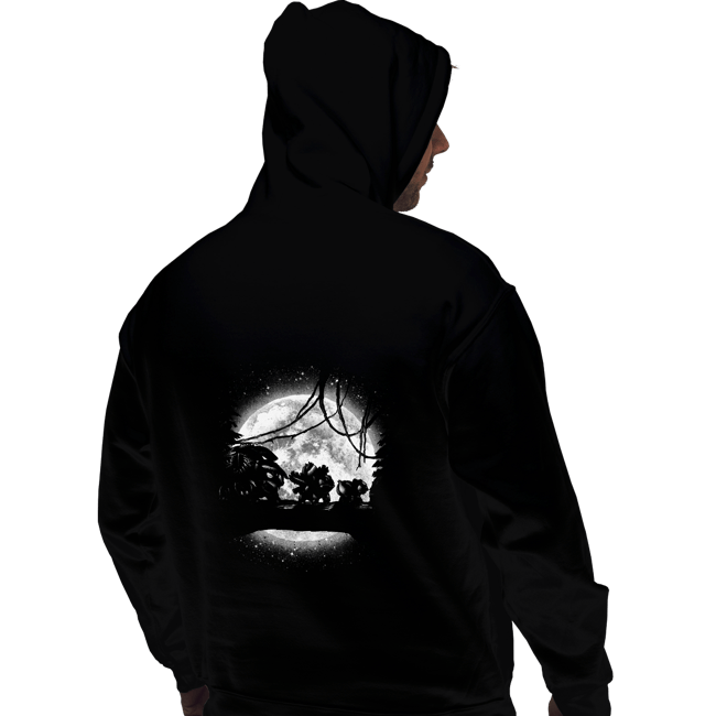 Shirts Pullover Hoodies, Unisex / Small / Black Moonlight Grass Type