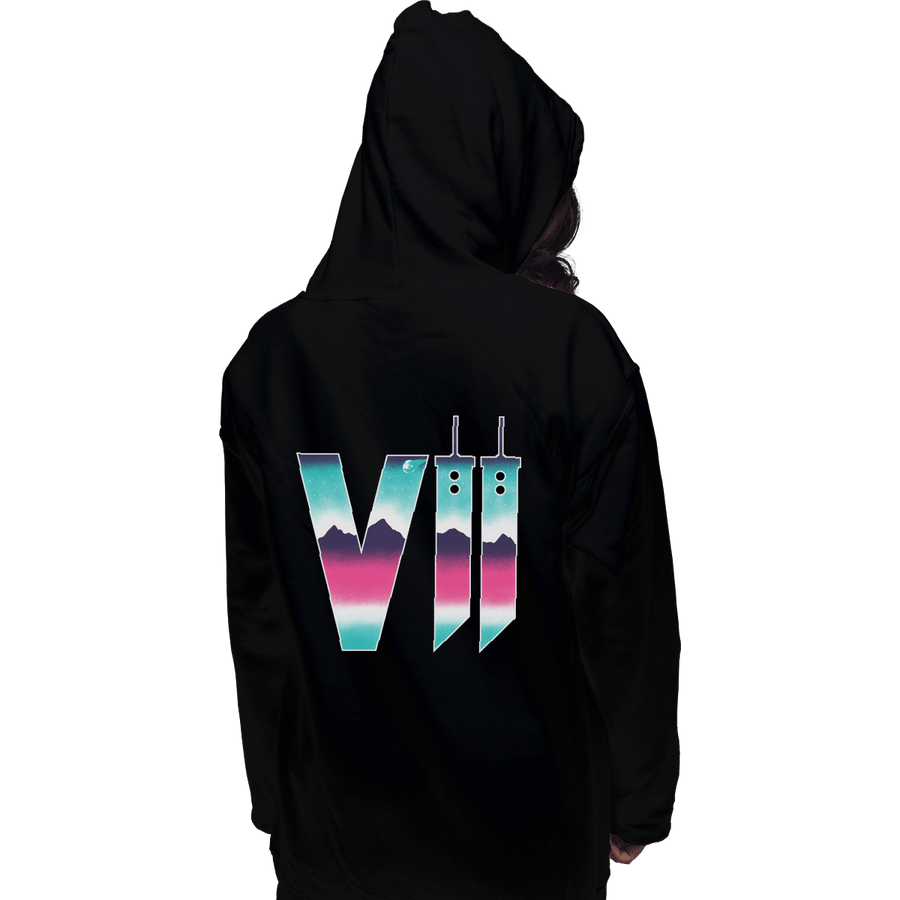 Shirts Pullover Hoodies, Unisex / Small / Black Neon Fantasy