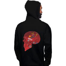 Load image into Gallery viewer, Shirts Pullover Hoodies, Unisex / Small / Black Akira Skull
