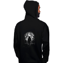 Load image into Gallery viewer, Shirts Pullover Hoodies, Unisex / Small / Black Moonlight Ring
