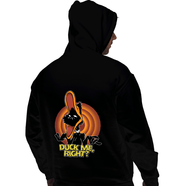 Secret_Shirts Pullover Hoodies, Unisex / Small / Black Duck Me, Right?