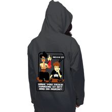 Load image into Gallery viewer, Daily_Deal_Shirts Pullover Hoodies, Unisex / Small / Charcoal IT Support
