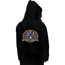 Load image into Gallery viewer, Shirts Zippered Hoodies, Unisex / Small / Black Spooky World
