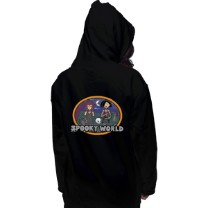 Shirts Zippered Hoodies, Unisex / Small / Black Spooky World