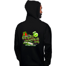Load image into Gallery viewer, Secret_Shirts Pullover Hoodies, Unisex / Small / Black Greetings From Ghost HQ
