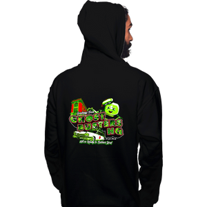 Secret_Shirts Pullover Hoodies, Unisex / Small / Black Greetings From Ghost HQ
