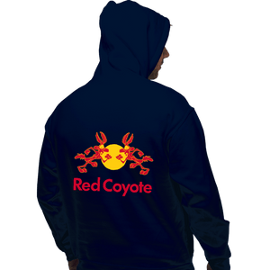 Daily_Deal_Shirts Pullover Hoodies, Unisex / Small / Navy Red Coyote