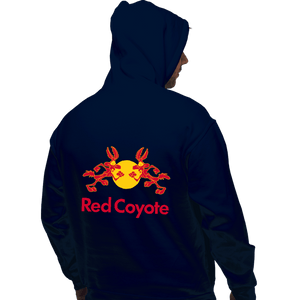 Daily_Deal_Shirts Pullover Hoodies, Unisex / Small / Navy Red Coyote