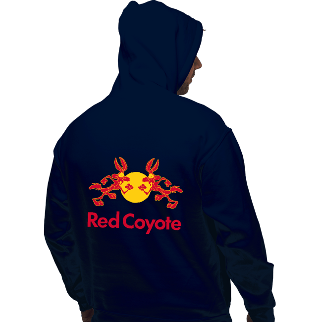 Daily_Deal_Shirts Pullover Hoodies, Unisex / Small / Navy Red Coyote
