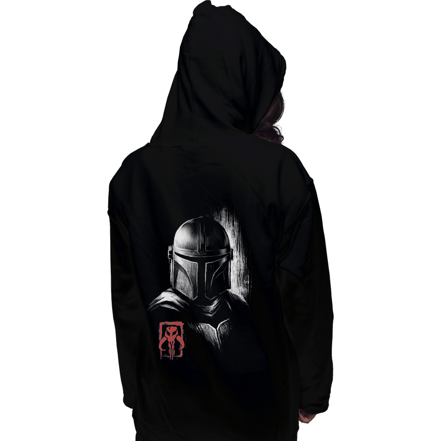 Shirts Pullover Hoodies, Unisex / Small / Black Mando Ink