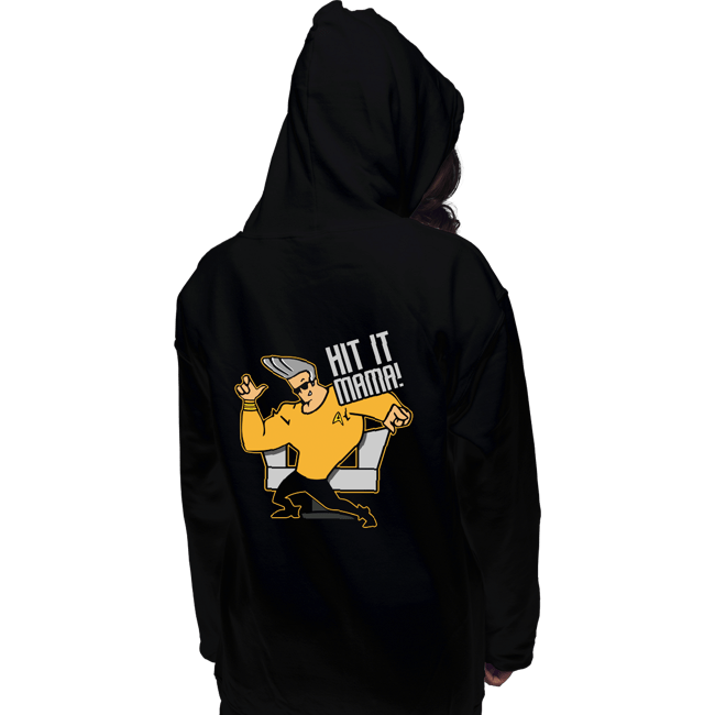 Daily_Deal_Shirts Pullover Hoodies, Unisex / Small / Black Hit It Mama