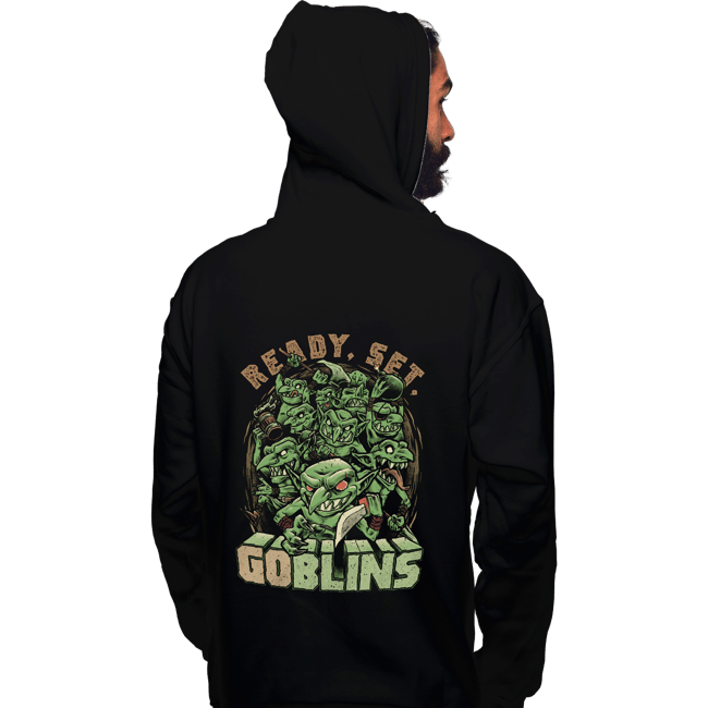Daily_Deal_Shirts Pullover Hoodies, Unisex / Small / Black Ready Set Goblins