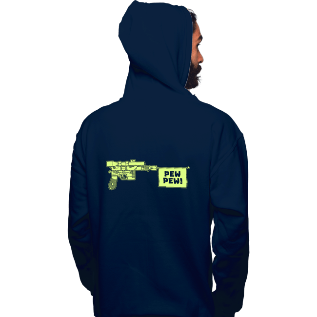 Daily_Deal_Shirts Pullover Hoodies, Unisex / Small / Navy PEW PEW!