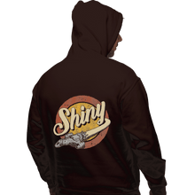Load image into Gallery viewer, Shirts Pullover Hoodies, Unisex / Small / Dark Chocolate Shiny
